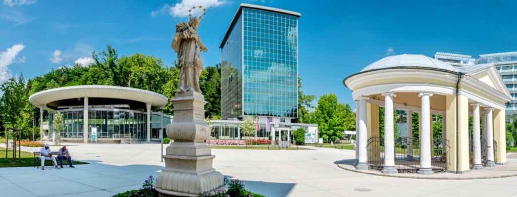 Rogaška Pivnica magnezijuma, Medicinski centar, i Temple paviljon, foto promo